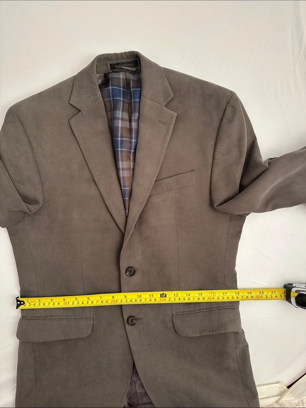 Lauren Ralph Lauren gray vegan suede exterior sport jacket 38S